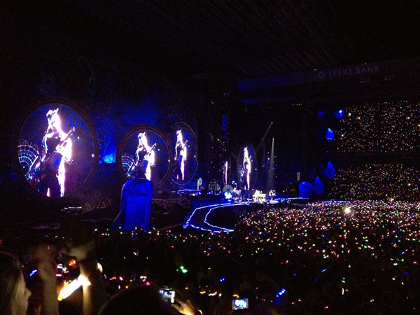 Coldplay i Parken, 28 august 2012